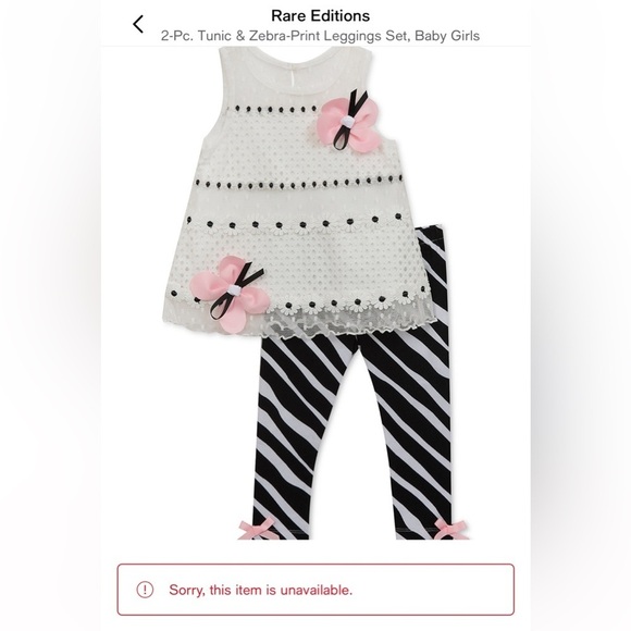 Rare Editions Other - Rare Editions 12 M outfit